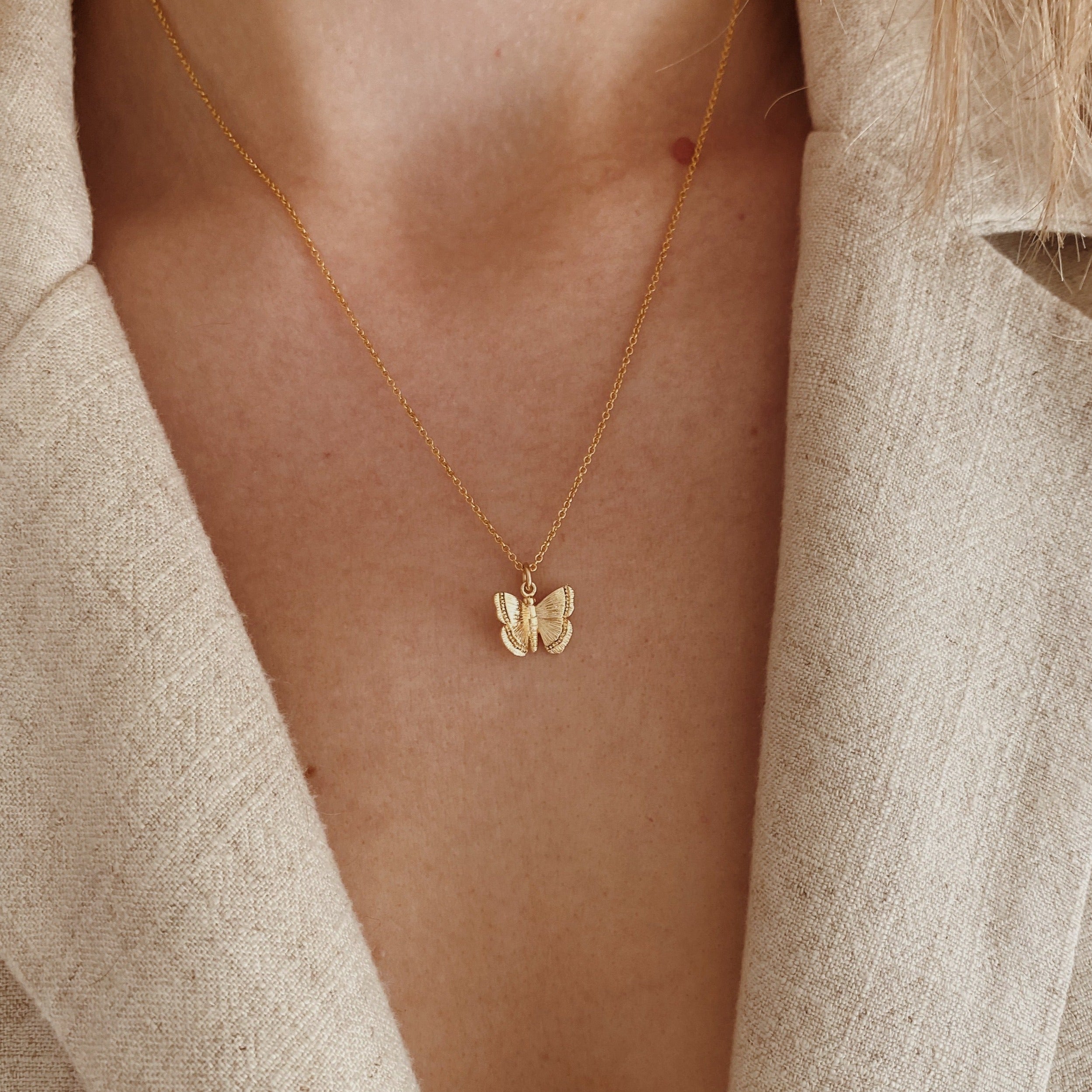 Vlinder ketting