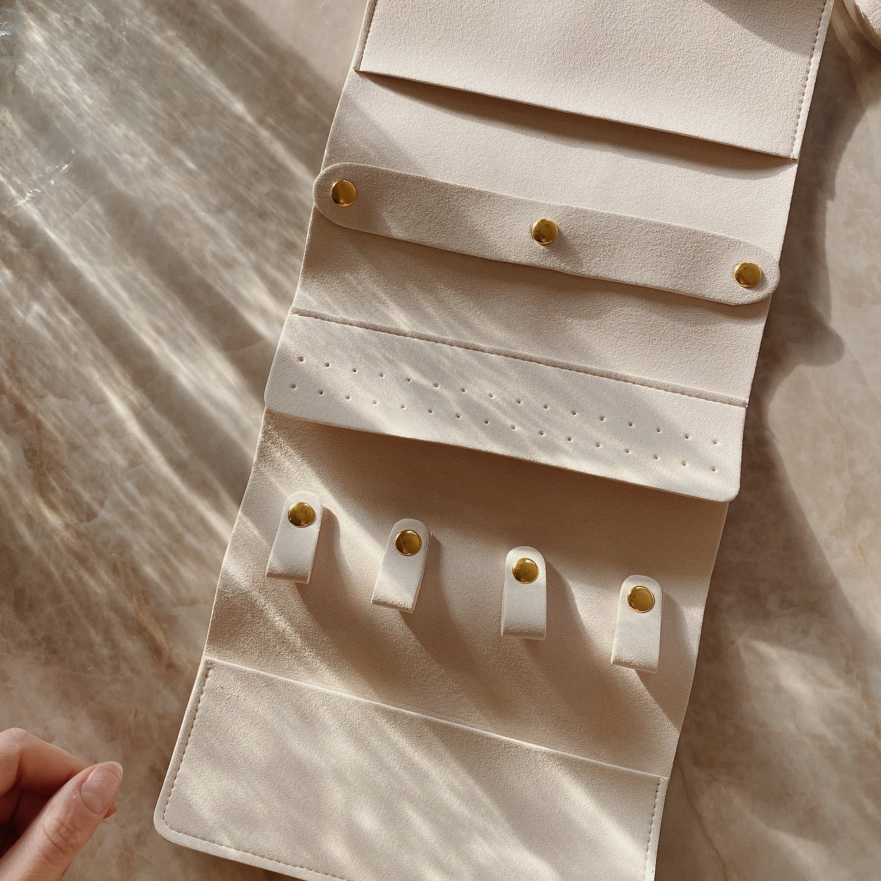 Reisorganizer voor Sieraden op Reis - Draagbare Sieradentas Reisorganizer voor Sieraden op Reis - Draagbare Sieradentas