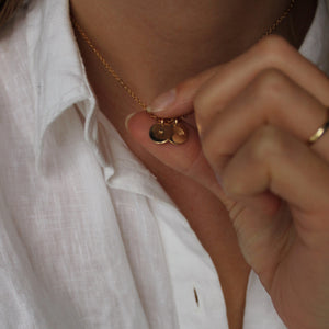 Mae ketting (dubbele bedel)