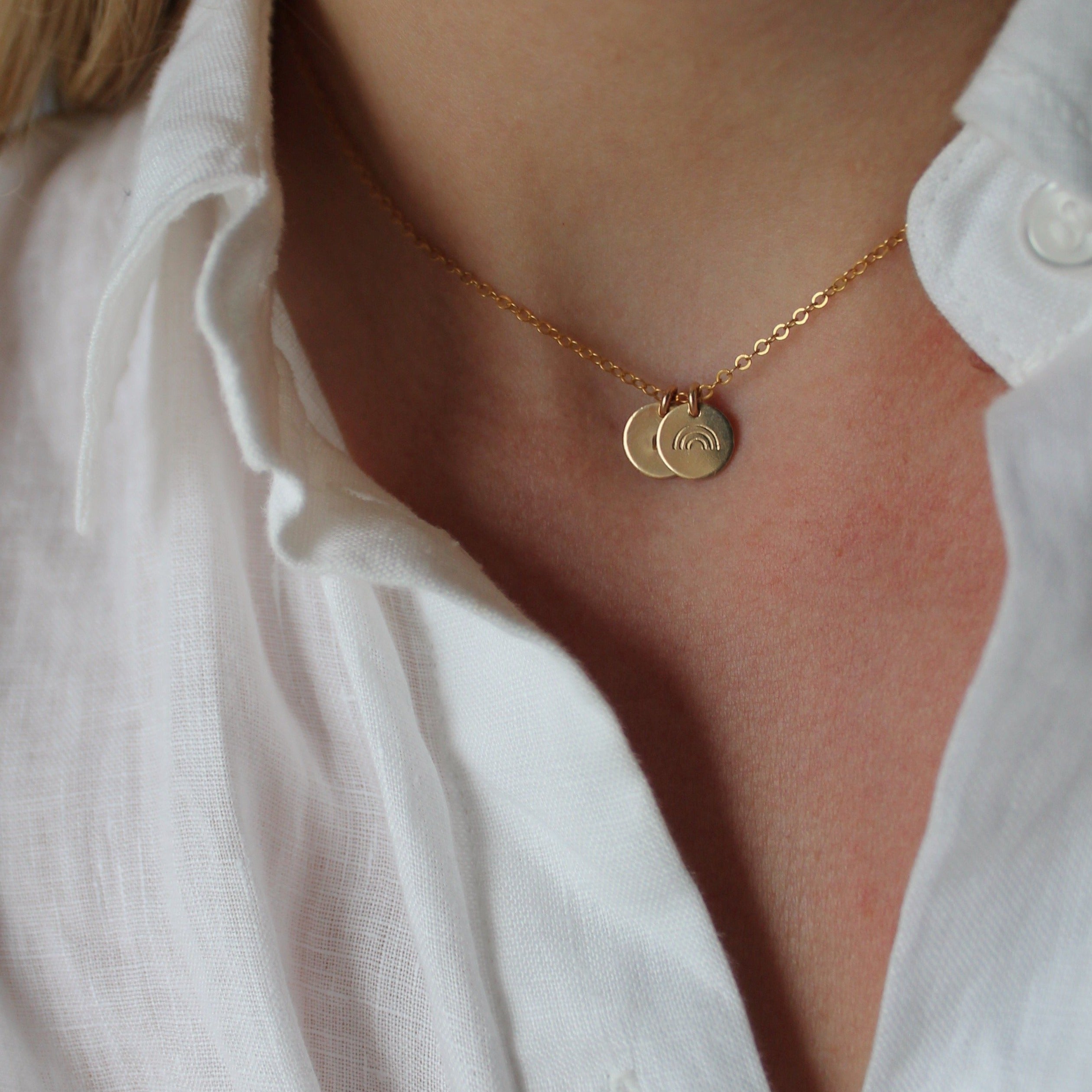 Mae ketting (dubbele bedel)