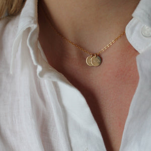 Mae ketting (dubbele bedel)
