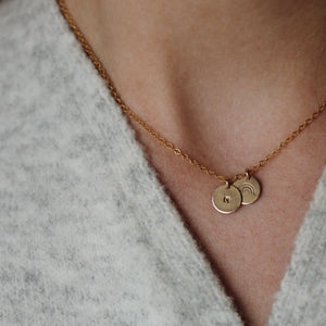 Mae ketting (dubbele bedel)